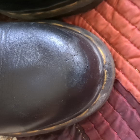 DR MARTEN* steel toe industrial shoe non slip oil resistant sole made in England - Picture 12 of 15